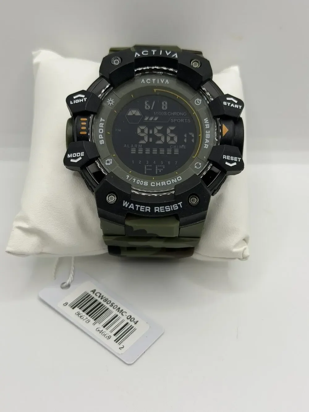 ACW8050MC-004 Activa Armour X Invicta Camo 50mm Mens Digital Watch Brand New